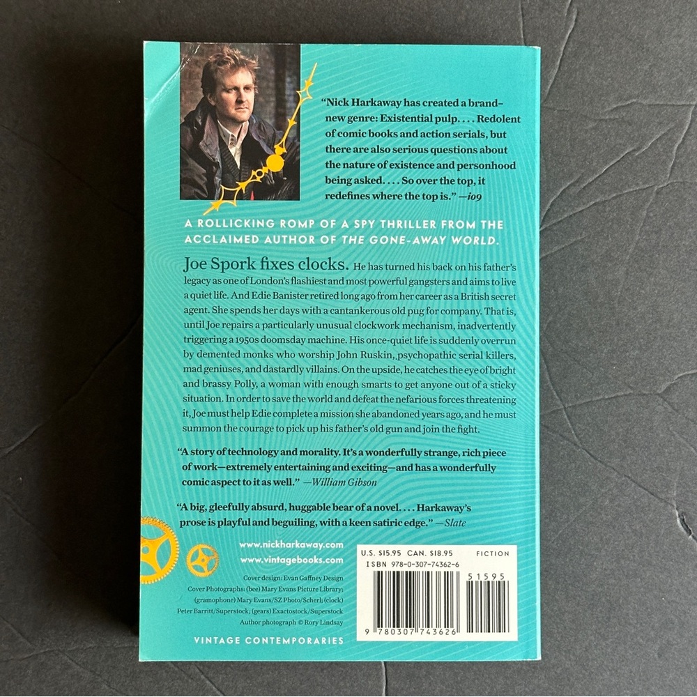Angelmaker: A Novel by Nick Harkaway | Fiction, Comedy | Paperback Book - Picture 2 of 6